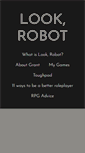 Mobile Screenshot of lookrobot.co.uk